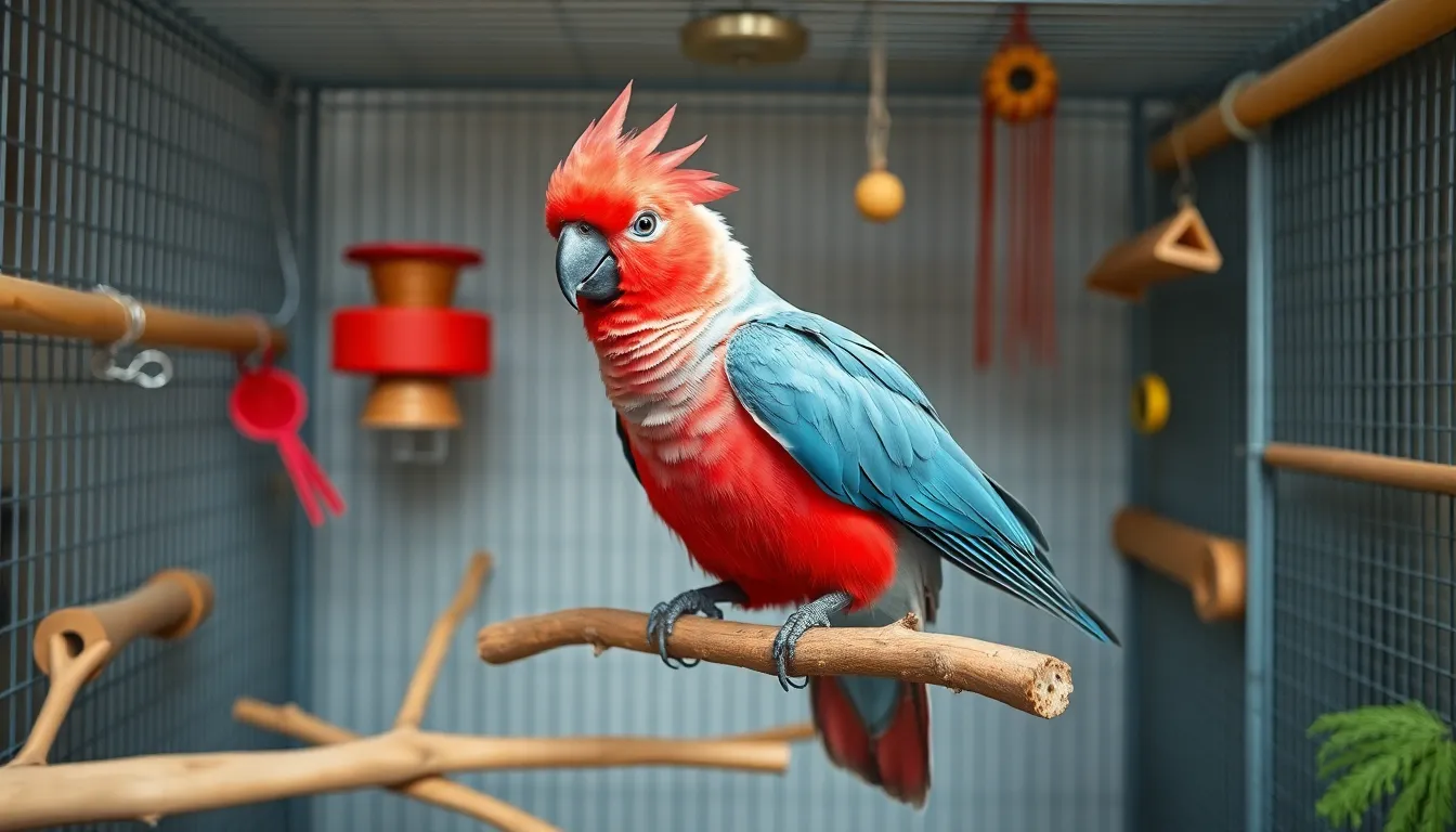 3 galah bird