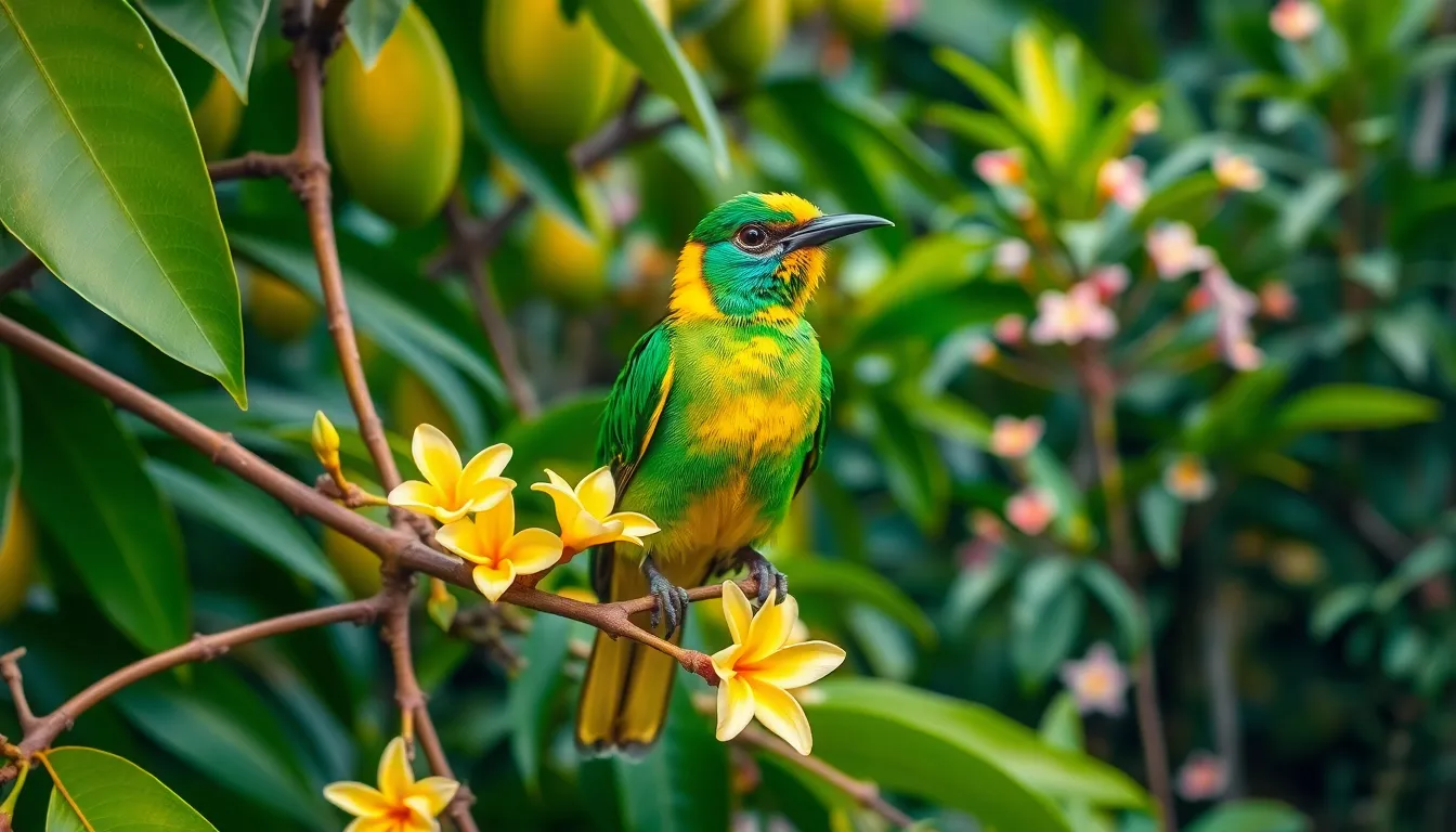 3 mango bird