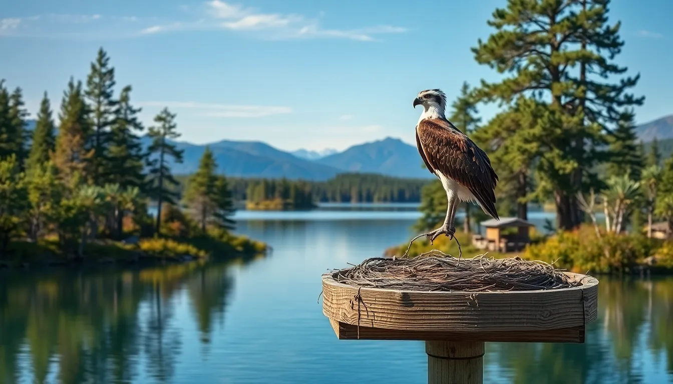 3 osprey bird