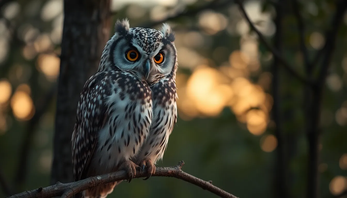 3 owl bird