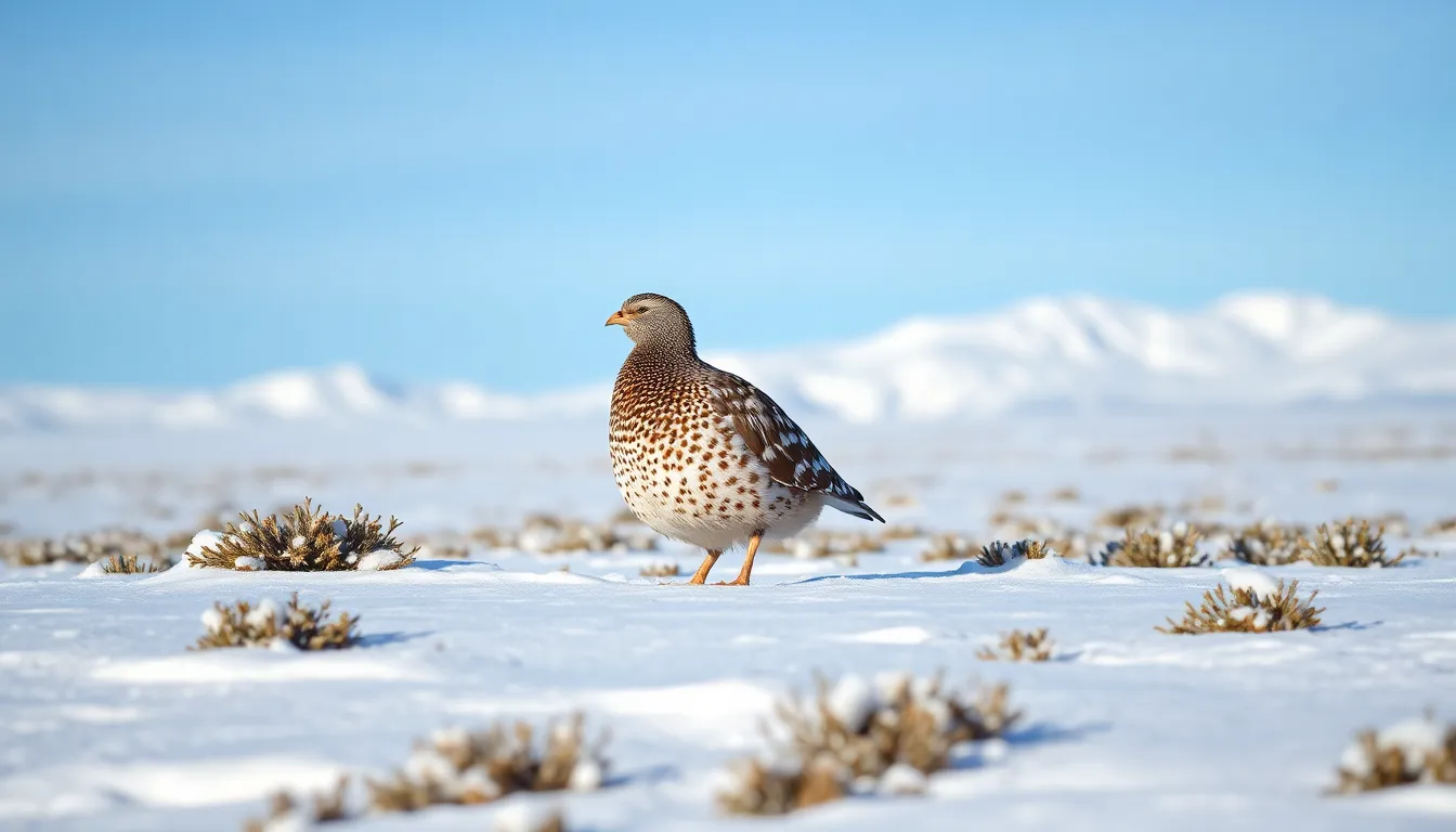 3 ptarmigan bird