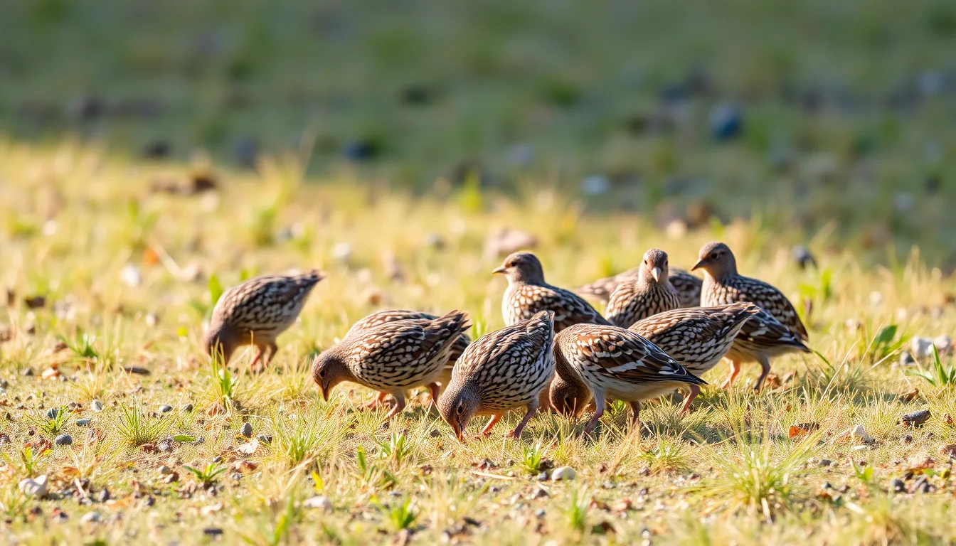 3 quail bird