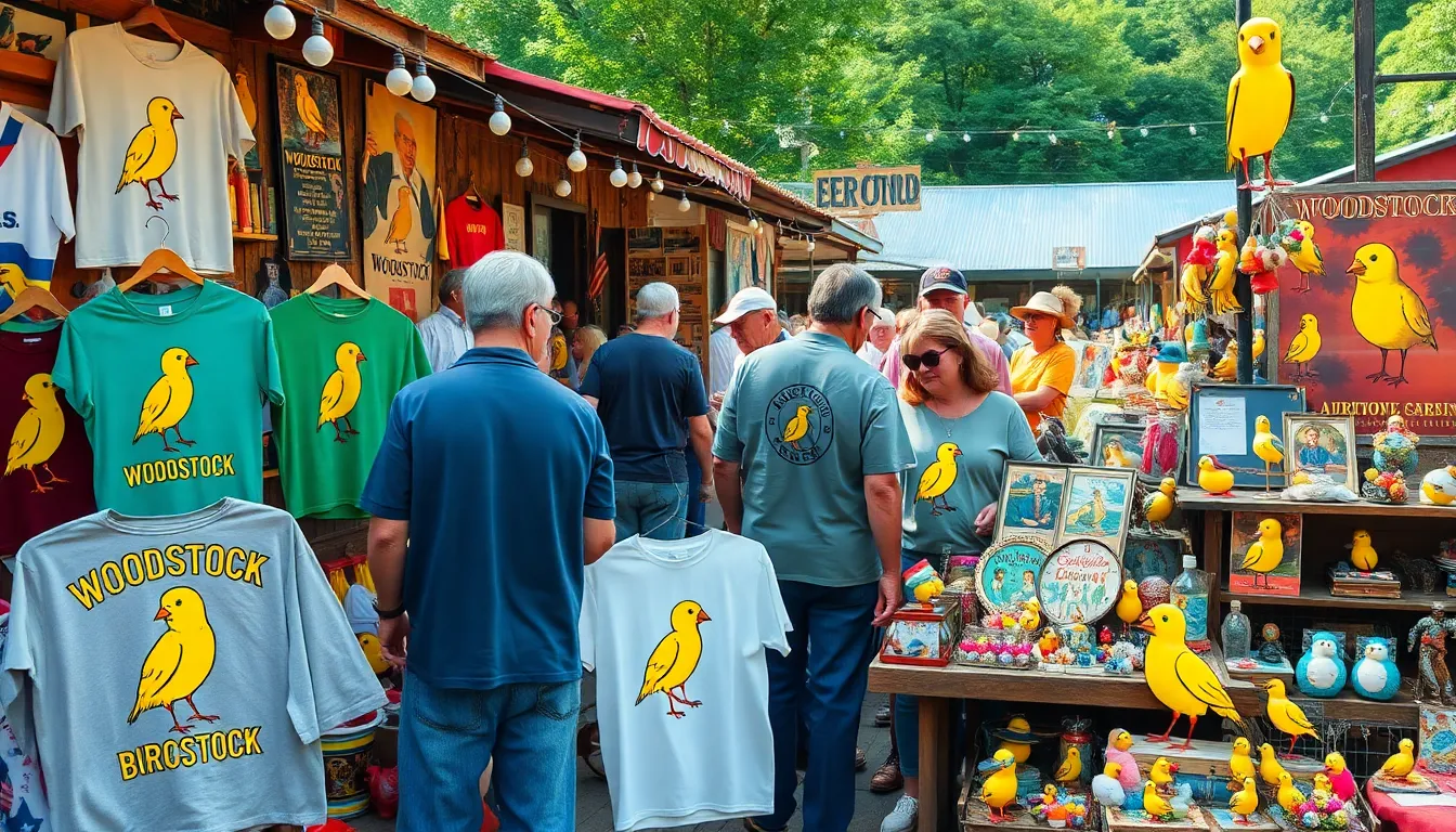 The Woodstock Bird: How a Yellow Canary Became the Festival's Hidden Symbol of Peace 4 3 woodstock bird