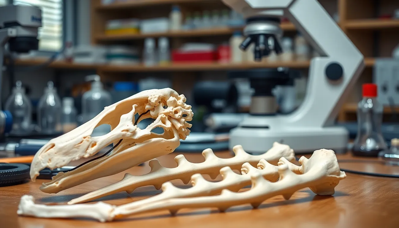 4 bird bones