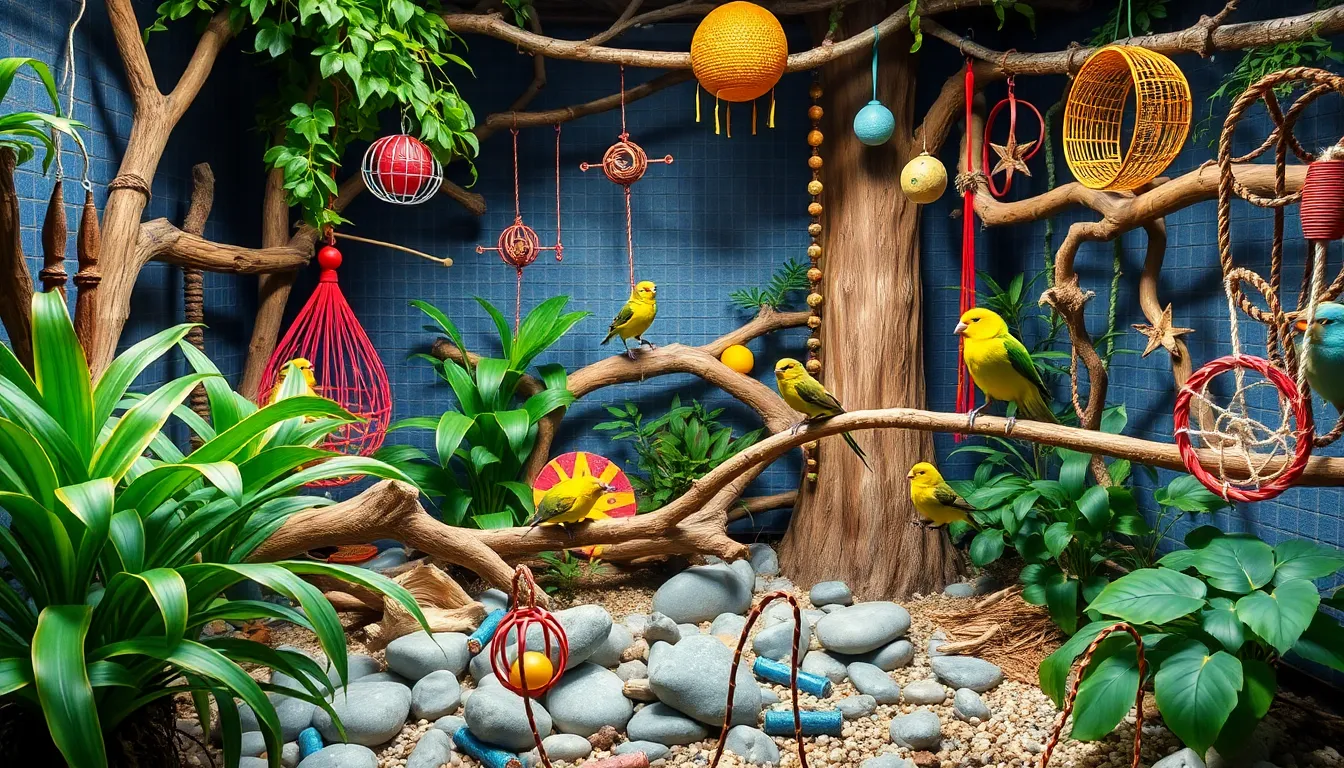 4 bird enclosure