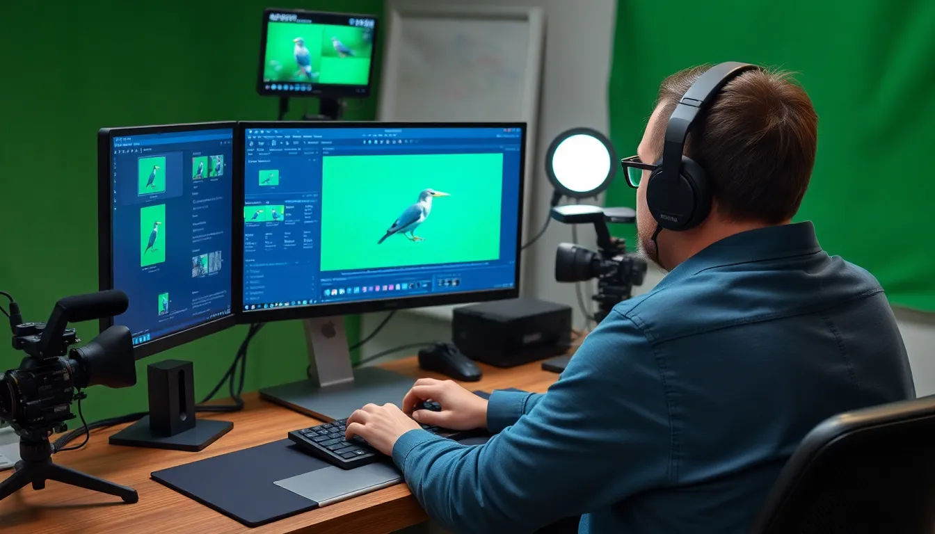 Bird Green Screen Setup: Complete Guide to Professional Wildlife Filming 5 4 bird green screen