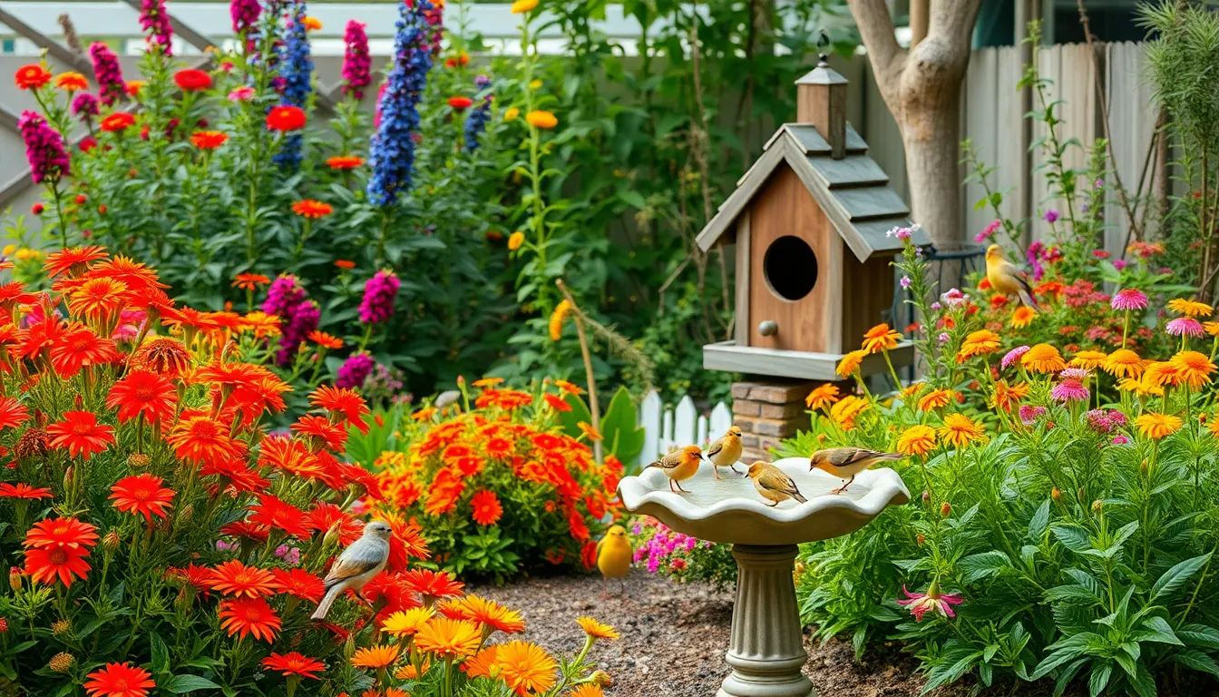 4 bird home