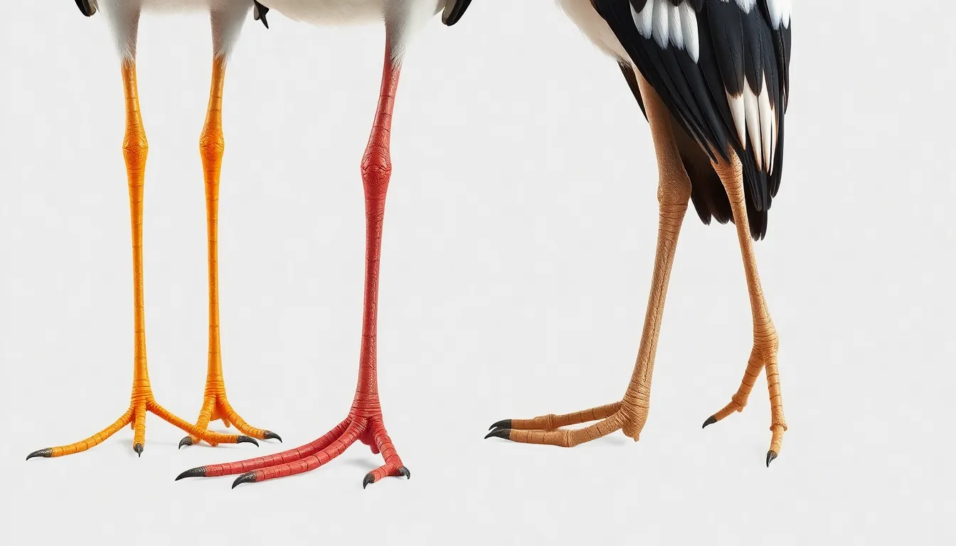 Bird Legs Reference Guide: Master Anatomy for Realistic Art & Scientific Study 5 4 bird legs reference