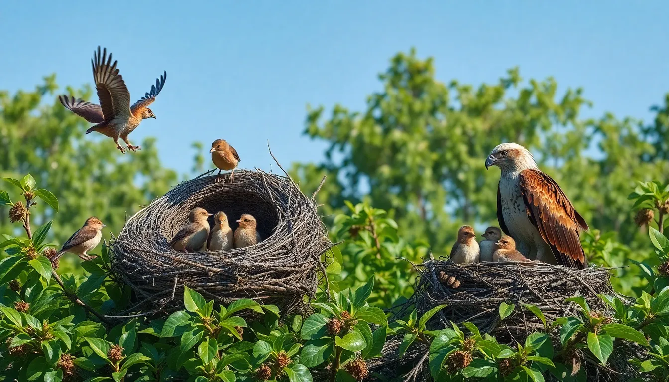 4 bird life cycle