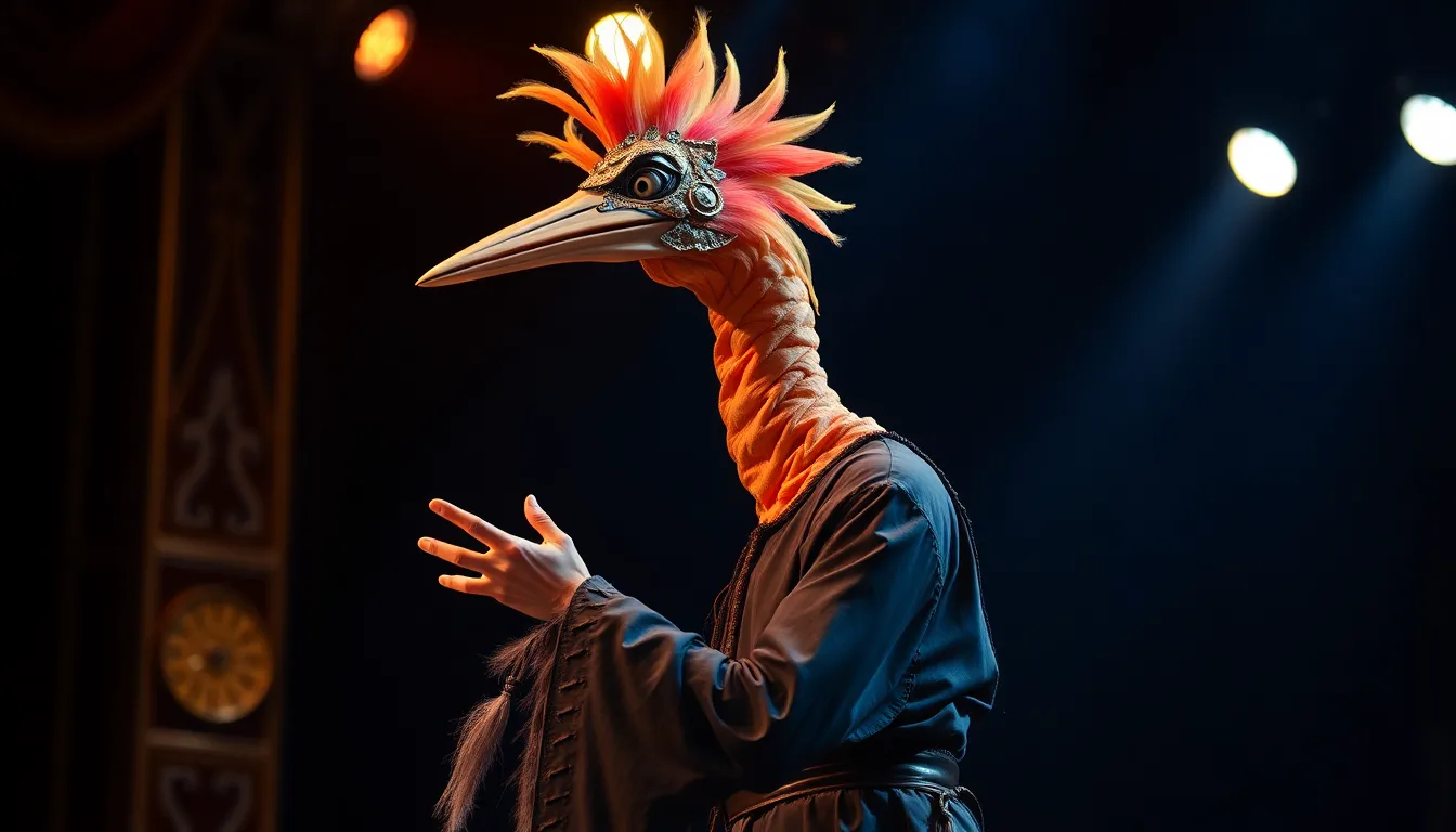 4 bird mask