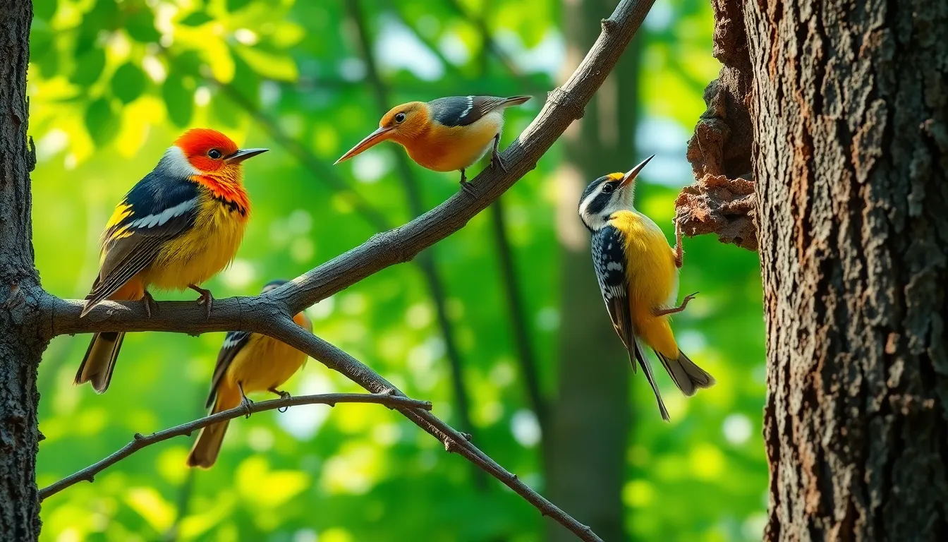 4 bird names