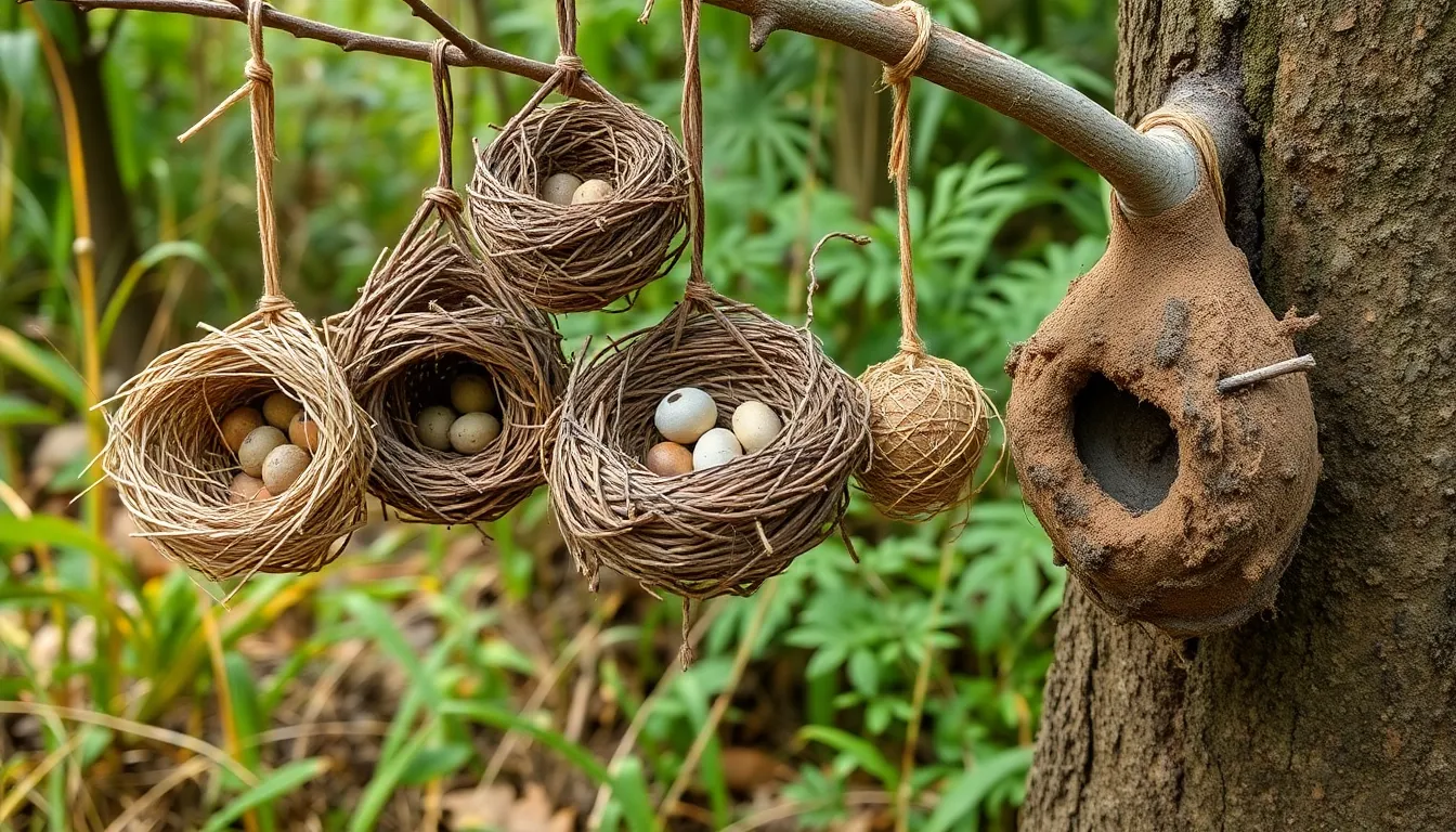 4 bird nest