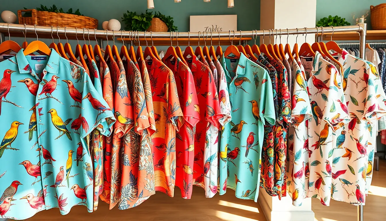 4 bird shirt