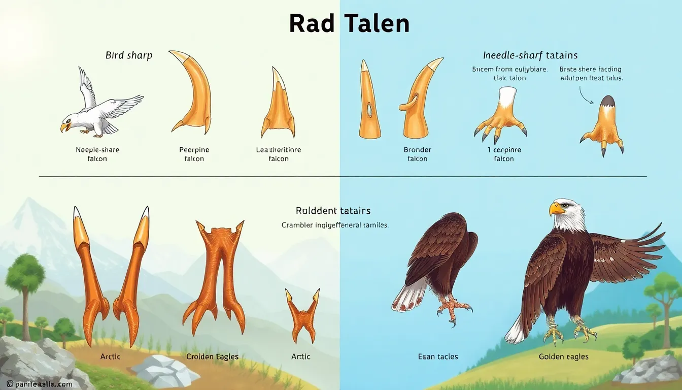 4 bird talons