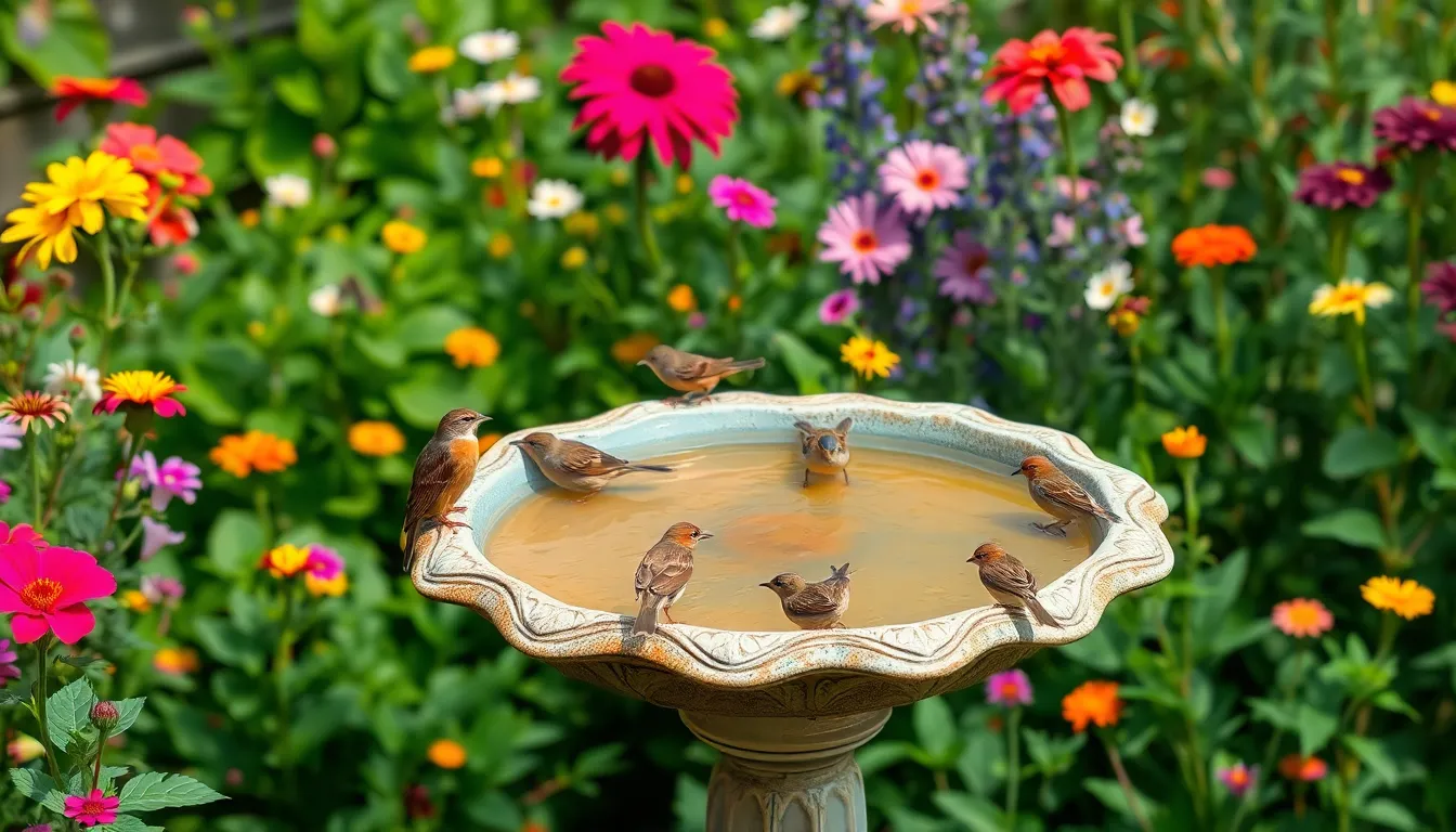4 bird water