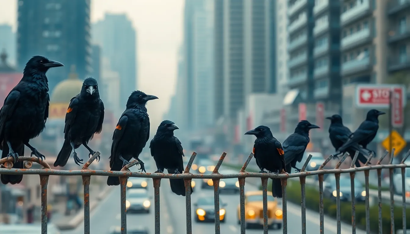 4 black bird