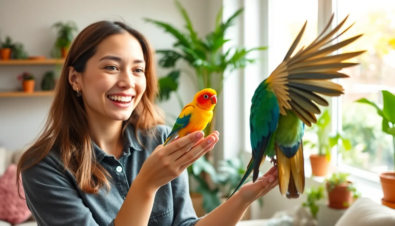 4 cockatiel bird