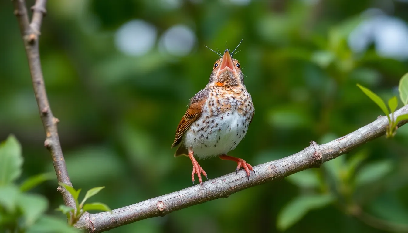 4 house wren bird