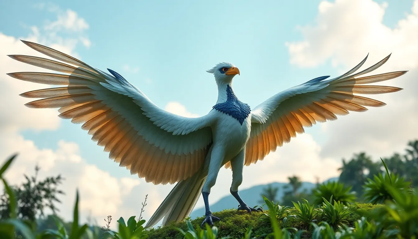 4 humanoid bird