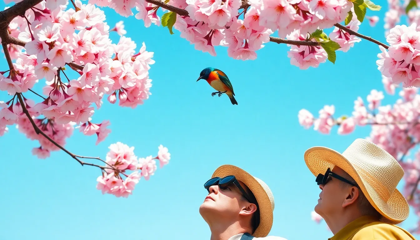 4 japanese bird