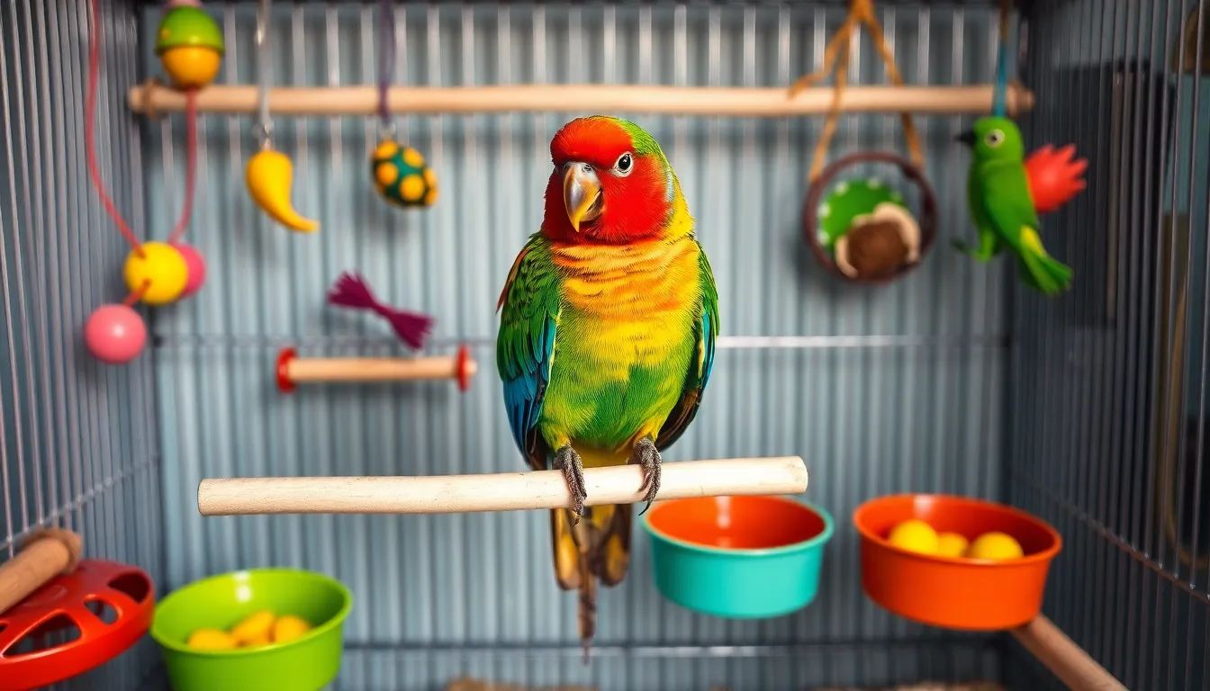 Complete Love Bird Care Guide: Everything You Need to Know About These Colorful Parrots 5 4 love bird