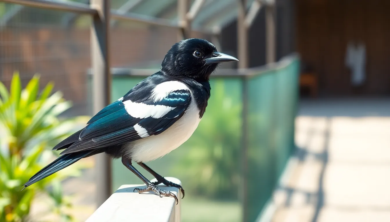 4 magpie bird