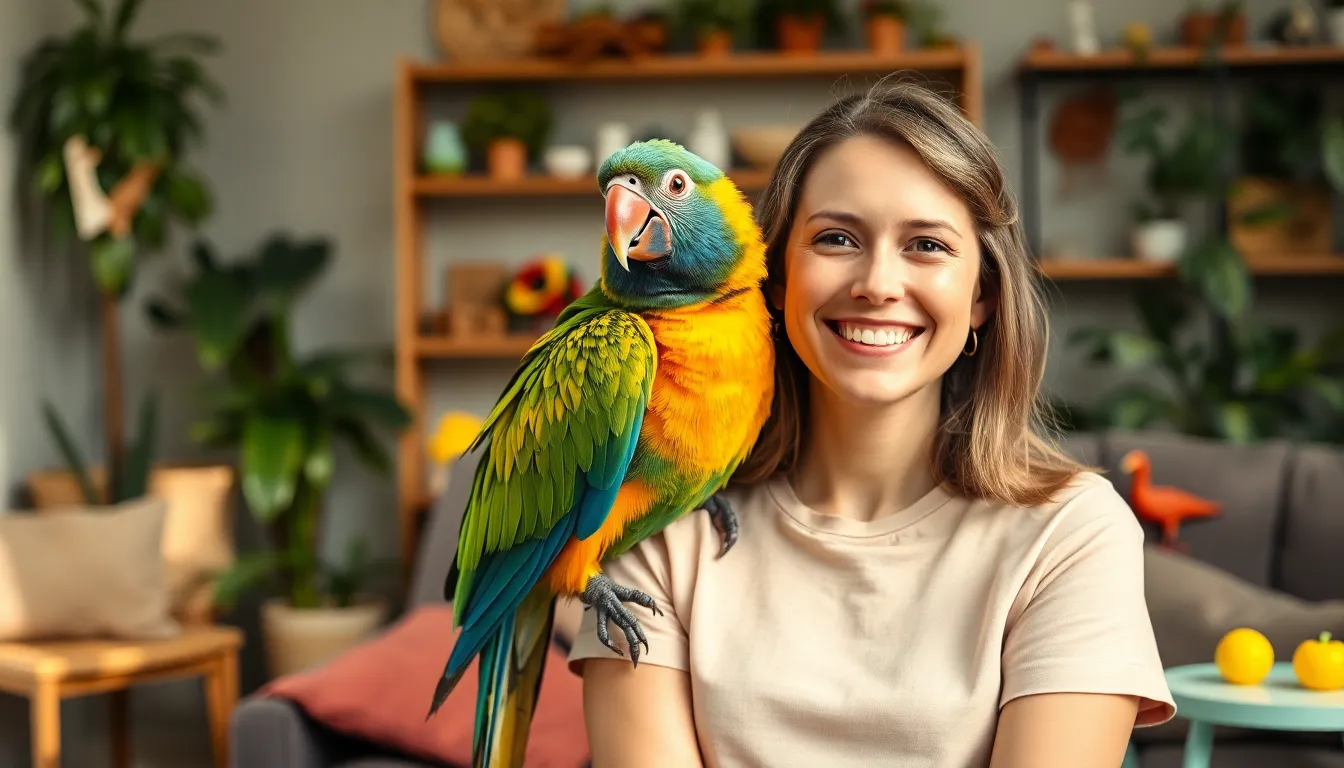 4 parrot bird