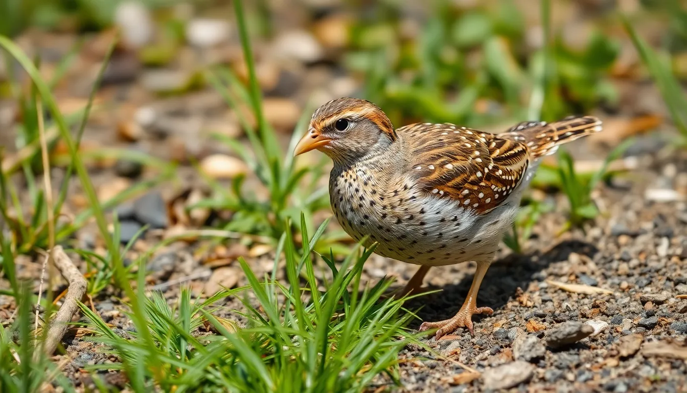 4 quail bird