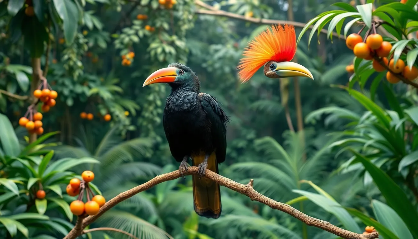 The Magnificent Umbrella Bird: 3 Rare Species Fighting for Survival in Cloud Forests 5 4 umbrella bird