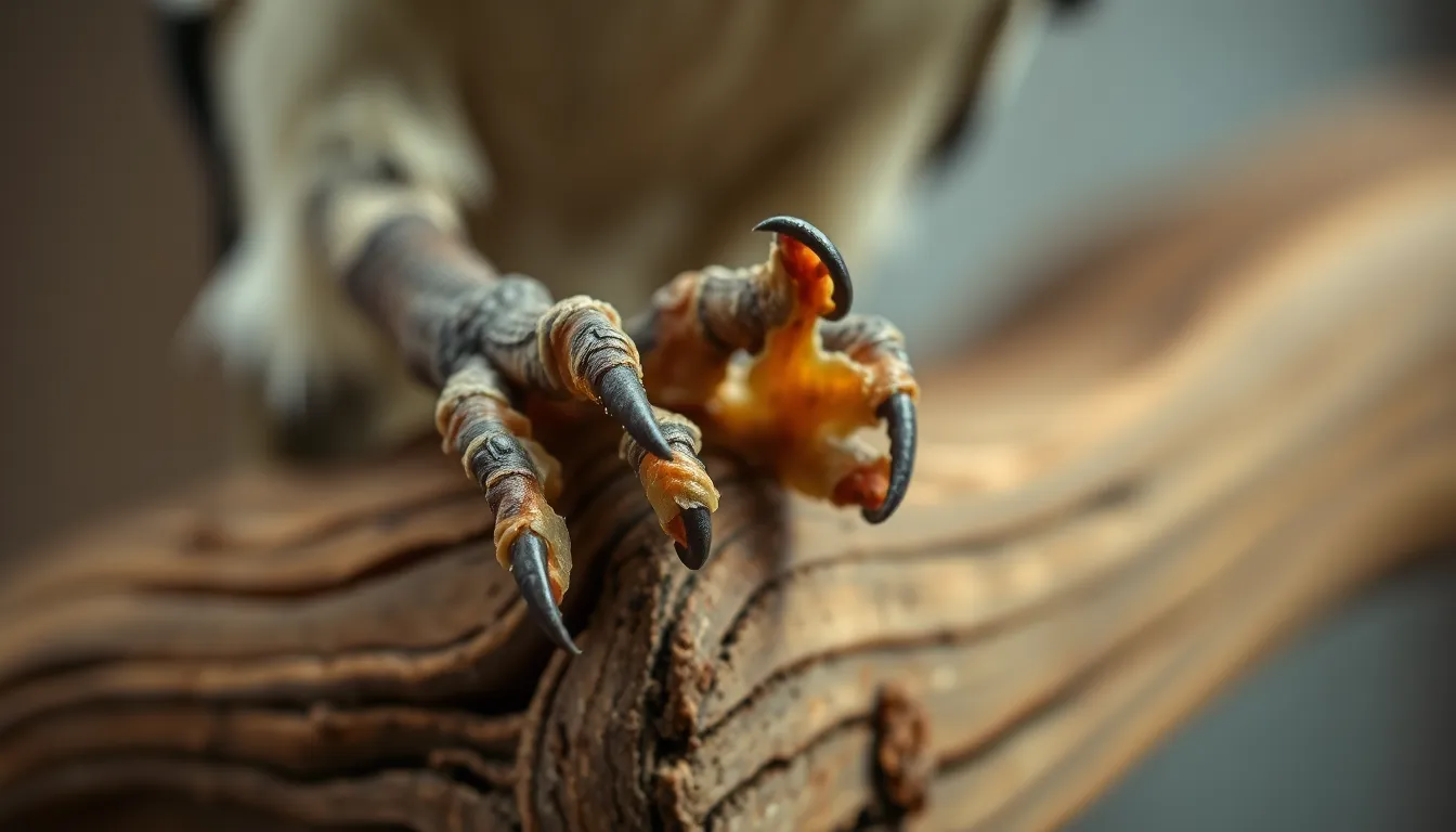 5 bird claws