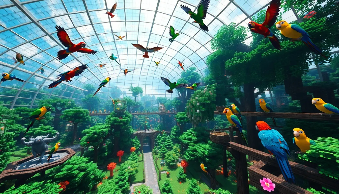 5 bird minecraft