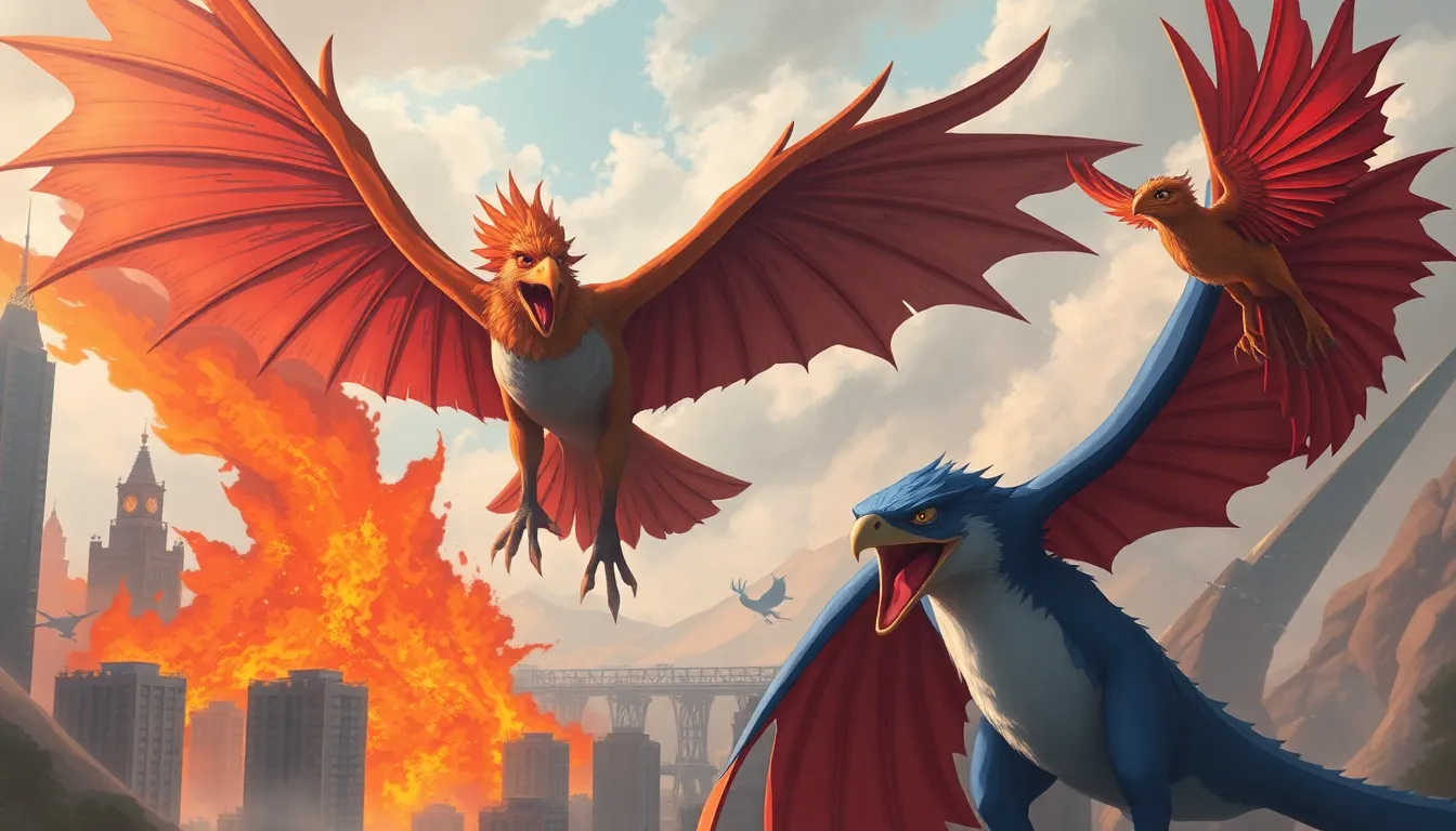 5 bird monster