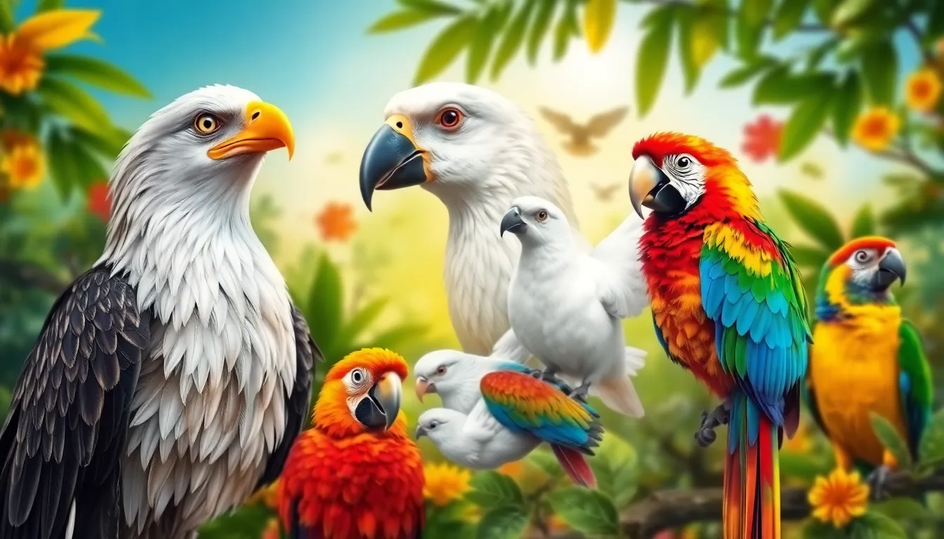 5 bird motif