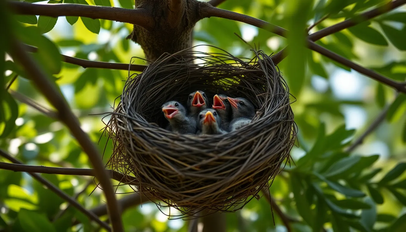 5 bird nest