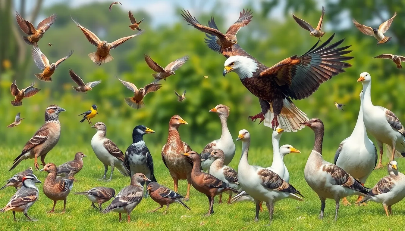 5 bird poses reference