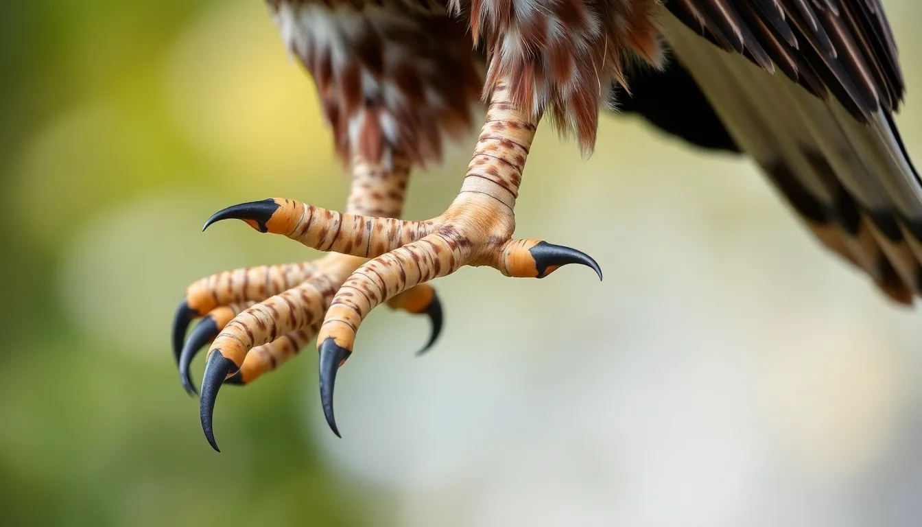 5 bird talons