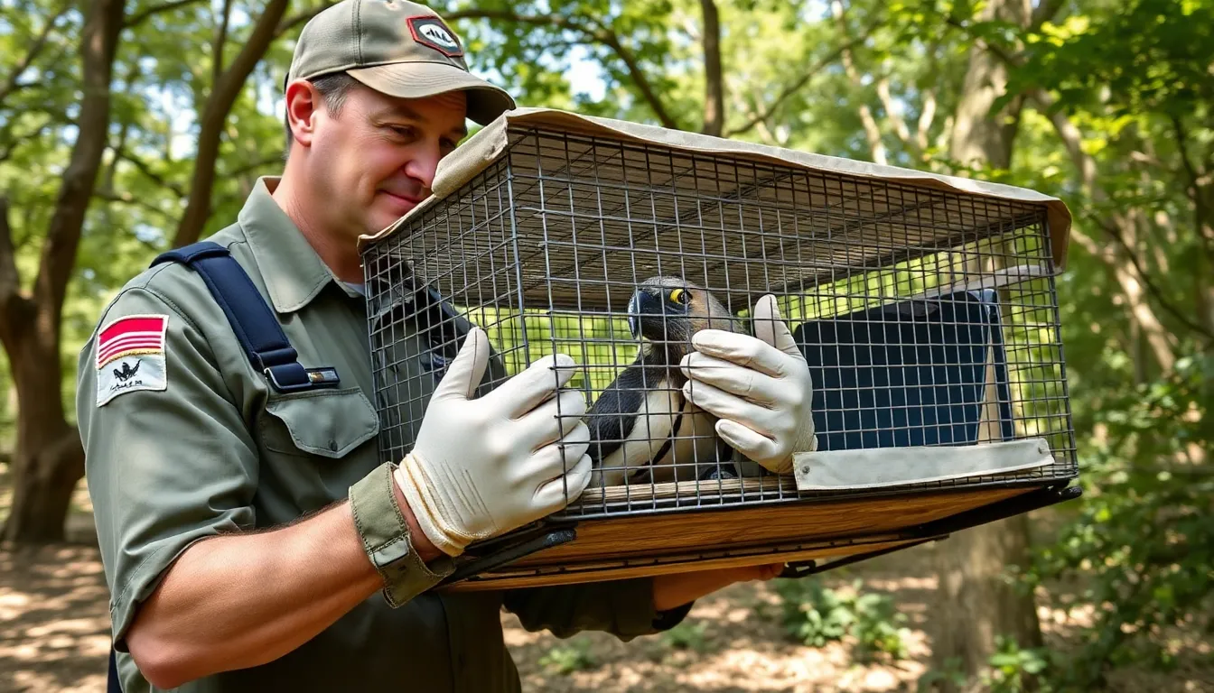 5 bird trap