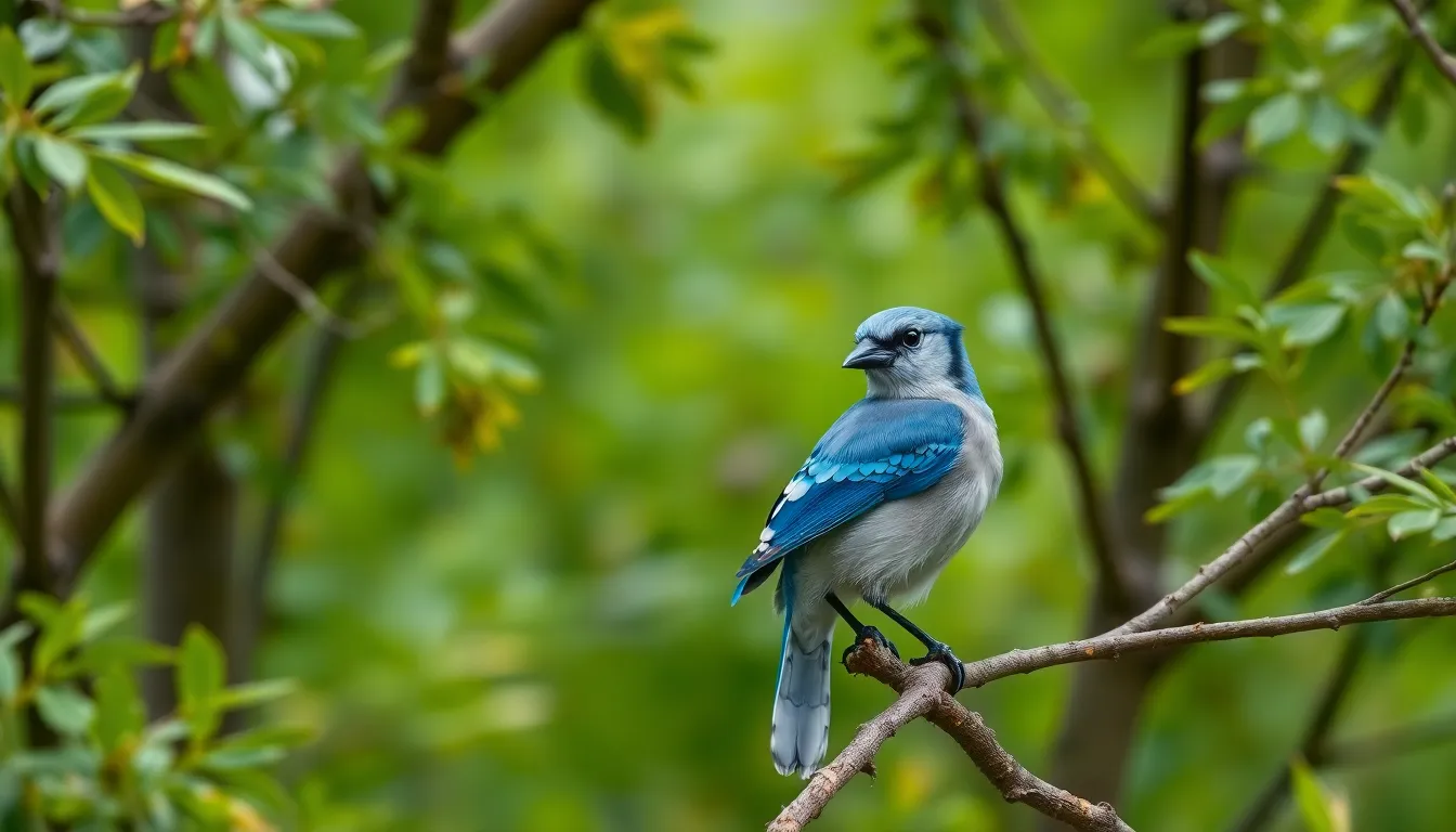5 blue jay bird