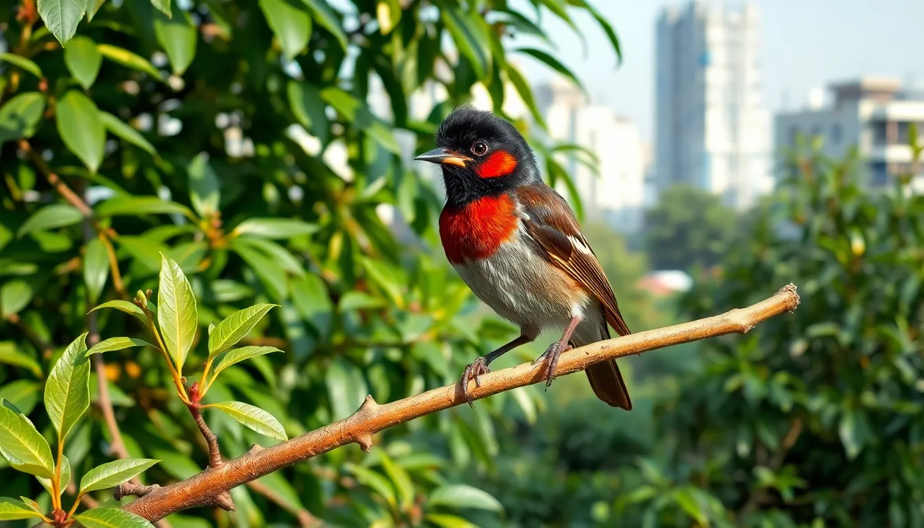 5 bulbul bird