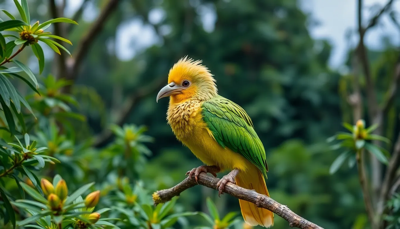 5 kakapo bird