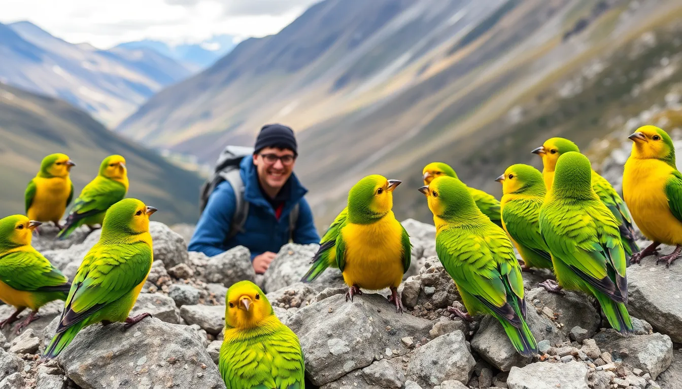 5 kea bird
