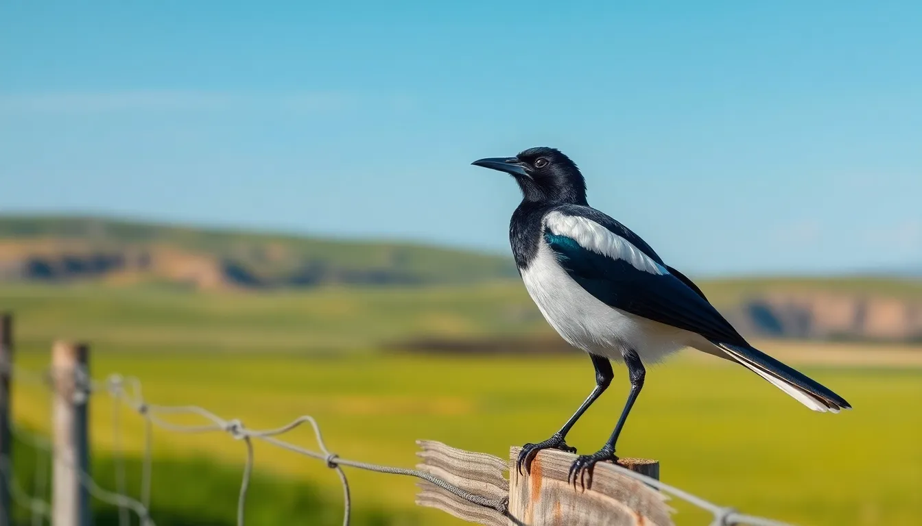5 magpie bird