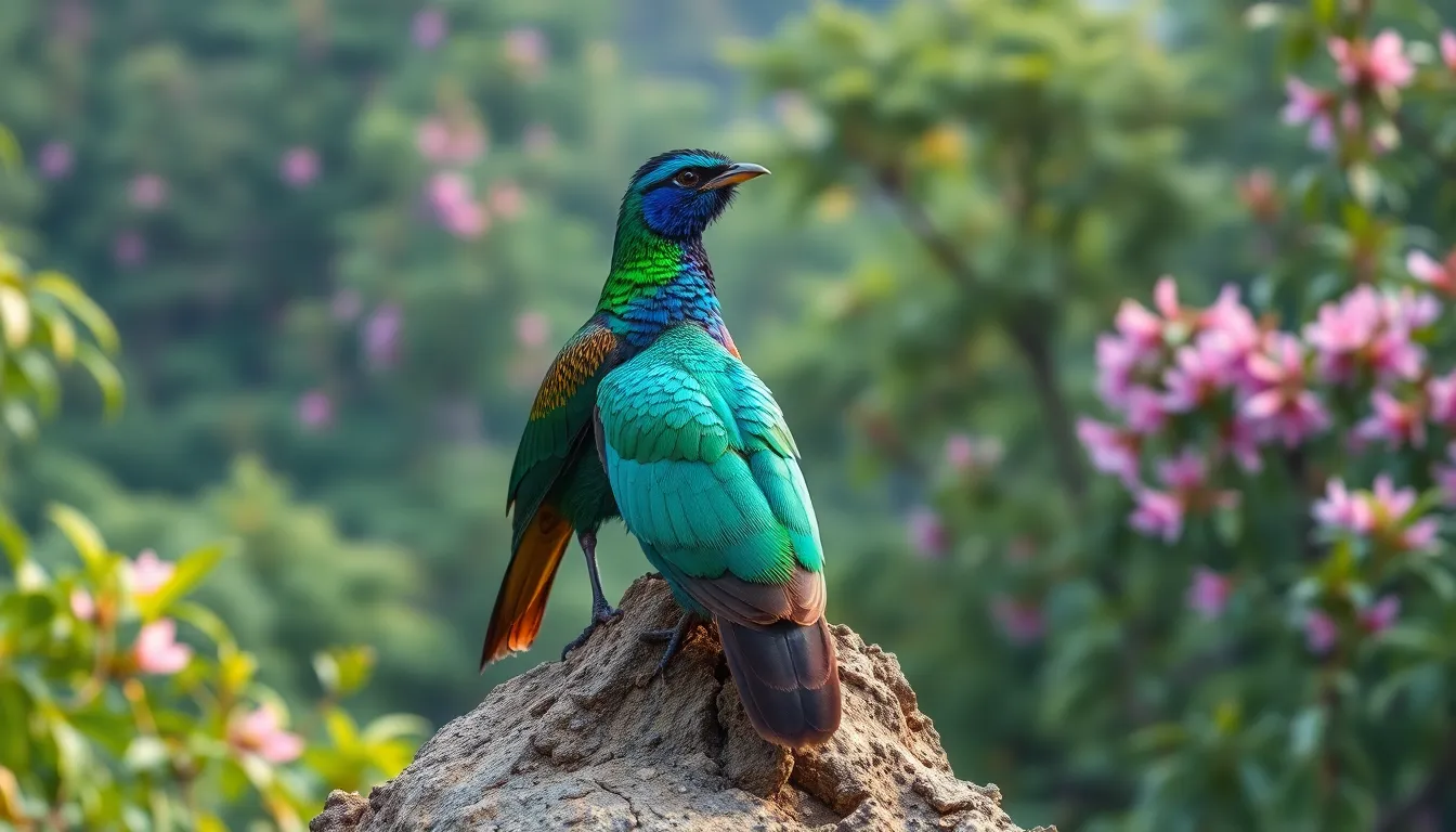 5 monal bird