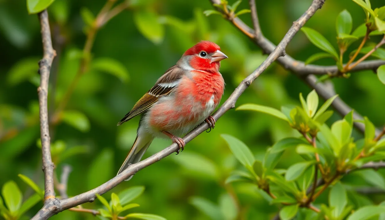 5 rosefinch bird