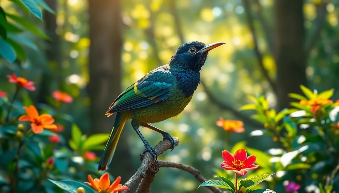 5 tui bird