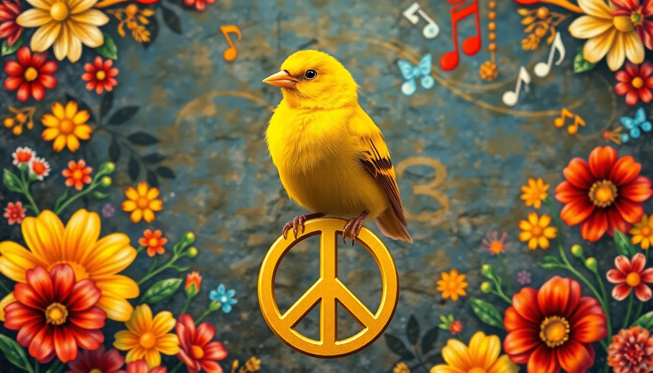 The Woodstock Bird: How a Yellow Canary Became the Festival's Hidden Symbol of Peace 6 5 woodstock bird