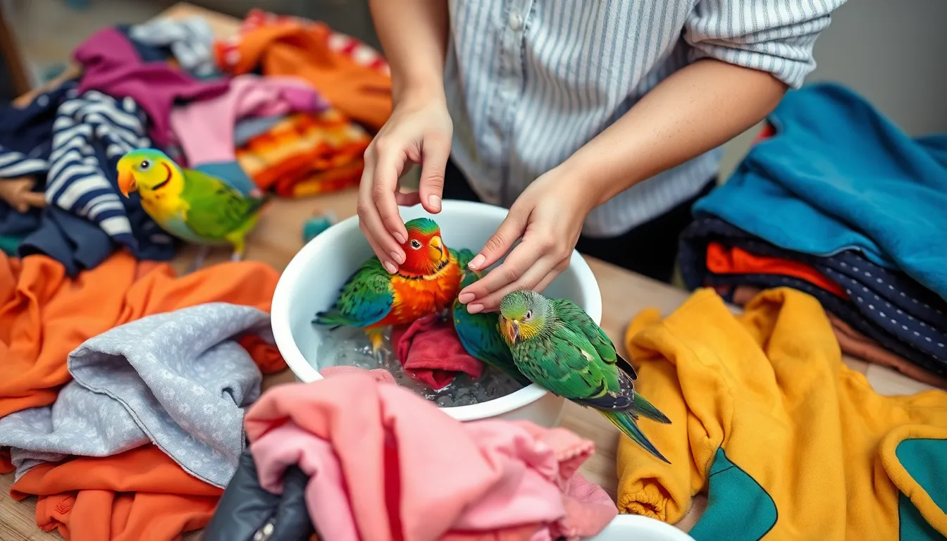 6 bird clothes