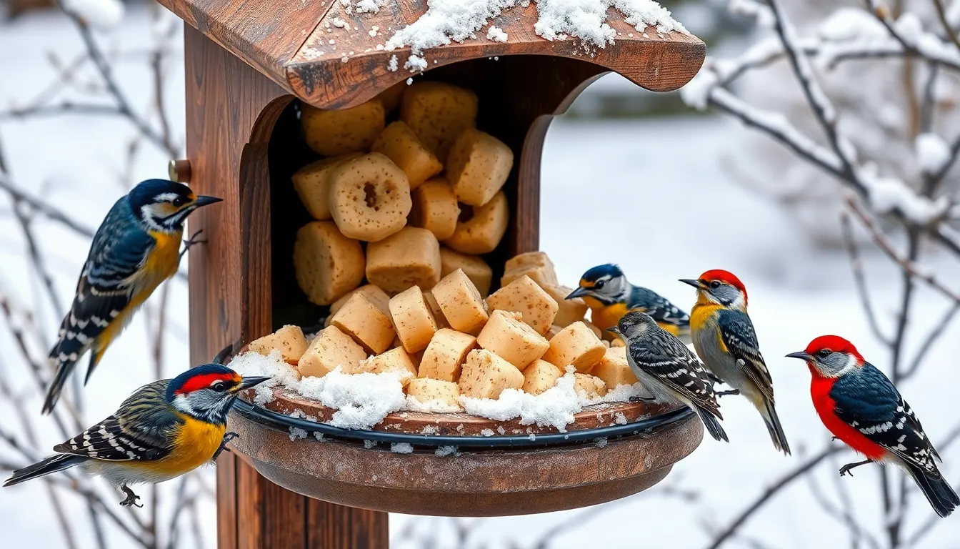 The Ultimate Guide to Bird Suet: Attract More Birds Year-Round to Your Backyard 7 6 bird suet