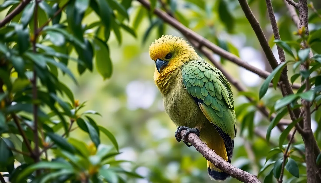 6 kakapo bird