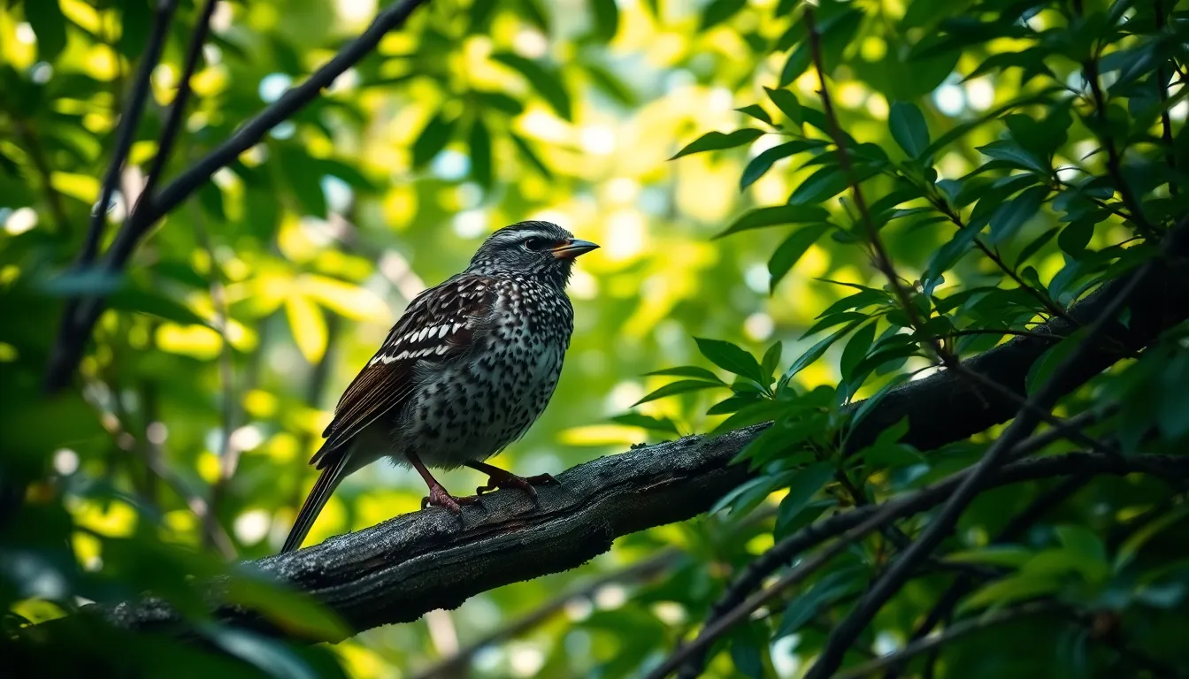 6 nightjar bird